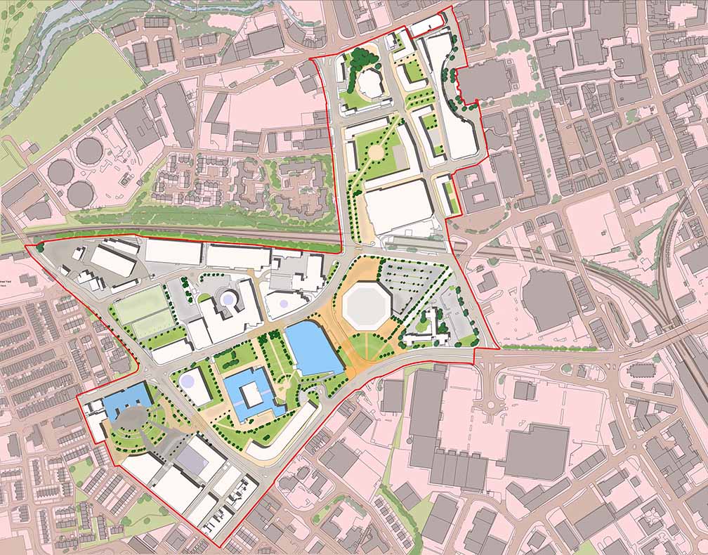 MASTERPLANS FOR TOWN CENTRES